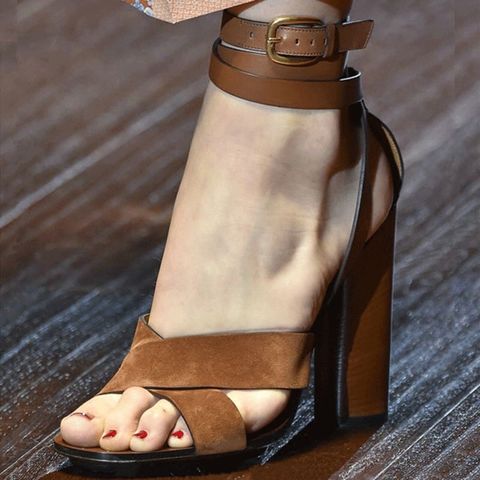 Sandal cao gót da lộn hàng cao cấp chất chuẩn đẹp