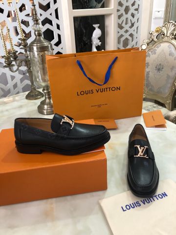 Giày nam Loafer LV* da bò đẹp lịch lãm cao cấp