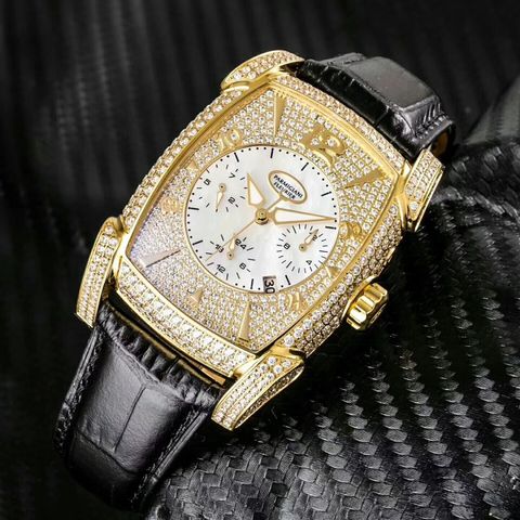 Đồng hồ nam PARMIGIANI hàng VIP nạm kim cương mạ vàng