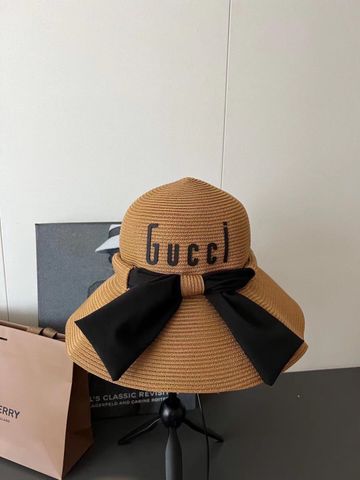 Mũ cói GUCCI* nơ đẹp SIÊU CẤP