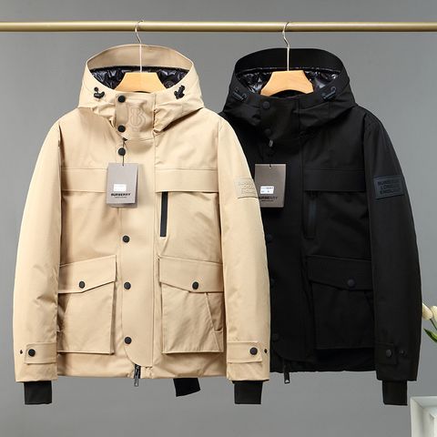 Áo phao nam BURBERRY* có mũ SIÊU CẤP