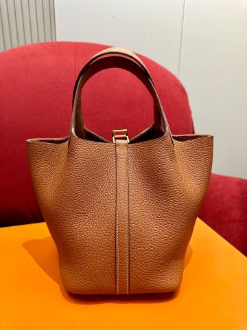 Túi xách nữ Hermes* picotin da bò togo nhập khẩu VIP 1:1