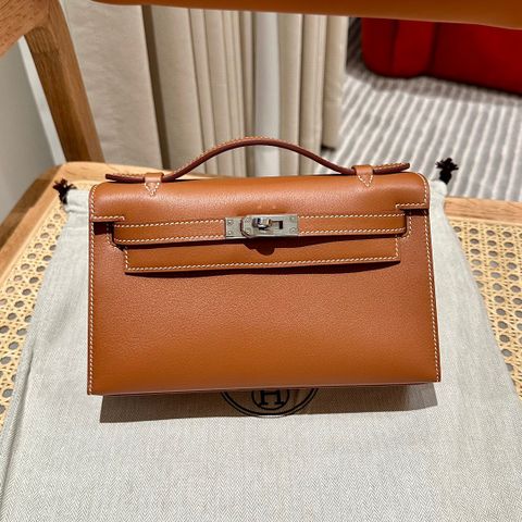 Túi Clutch Hermes* kelly mini VIP 1:1