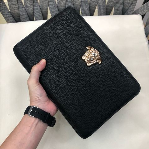 Clutch VERSACE* khoá số da bò mềm cao cấp