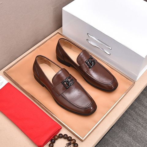 Giày nam Loafer DG* da bò lỳ đẹp lịch lãm cao cấp