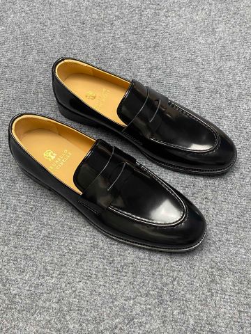 Giày nam Loafer Brunello* Cucinelli* da bóng đẹp lịch lãm VIP 1:1