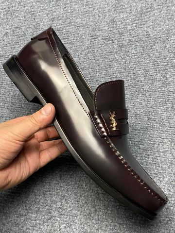 Giày nam Loafer YSL* da bóng đẹp VIP 1:1