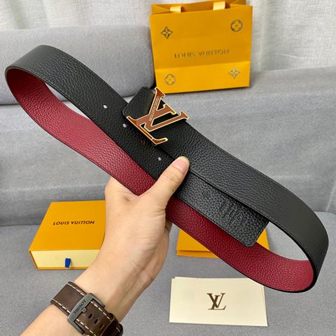 Belt nam LV* dây da bò cao cấp