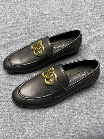 Giày nam Loafer DG* da bò lỳ đẹp lịch lãm VIP 1:1