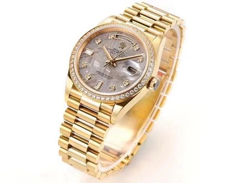 Đồng hồ nam nữ rolex* case 36mm dây kim loại máy cơ đẹp SIÊU CẤP