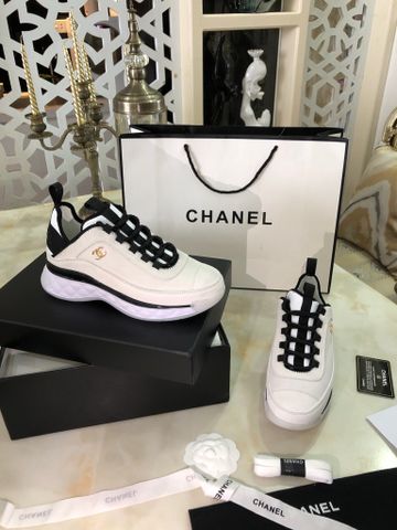 Giày thể thao nam nữ chanel* đế cao phối màu đẹp VIP 1:1