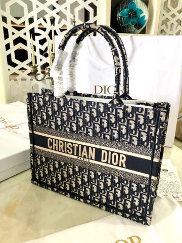 Túi xách nữ Dior* book tote thêu hoạ tiết bức tranh màu đẹp SIÊU CẤP