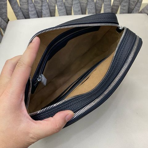 Clutch PRADA* da bò mềm khoá số