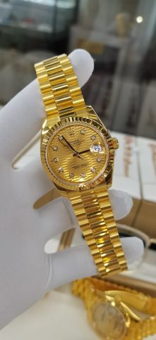 Đồng hồ nam nữ rolex* vỏ bọc vàng dày Phát triển độc quyền các phông chữ máy tính bằng vàng