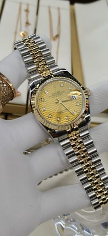 Đồng hồ nam nữ rolex* vỏ bọc vàng dày