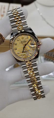 Đồng hồ nam nữ rolex* vỏ bọc vàng dày