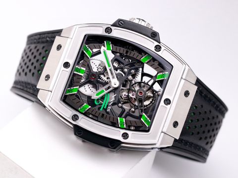 Đồng hồ nam Hublot* thể thao lộ cơ cực độc và chất VIP 1:1