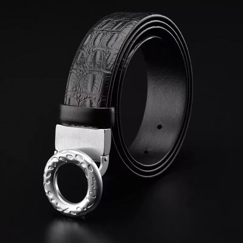 Belt nam da vân cá sấu hàng cao cấp chính hãng