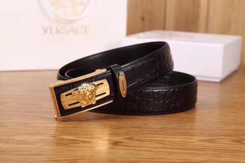 Belt versace vân cá sấu 3,5cm