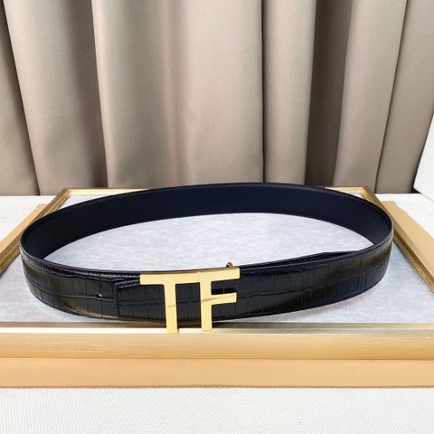 Belt nam Tom* Ford* vân cá sấu cao cấp