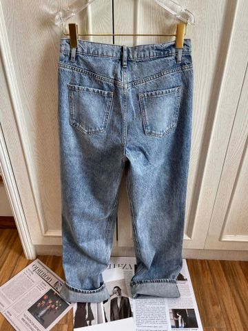 Quần jeans nữ ống xuông Maisson* Marrgiela* kiểu độc VIP 1:1