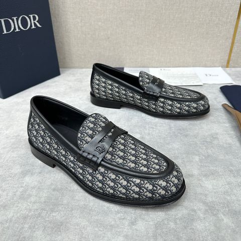 Giày nam Loafer DIOR* hoạ tiết oblique VIP 1:1