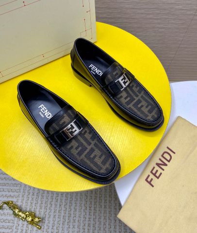 Giày nam Loafer FENDI* da bò cao cấp