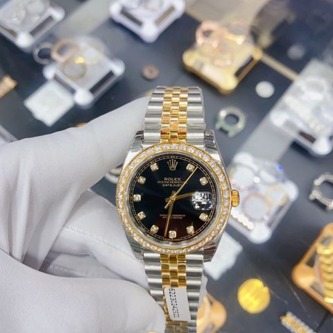 Đồng hồ nam rolex* dây kim loại