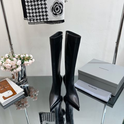 Boot BALENCIAGA* cao 10cm da bò lỳ mũi nhọn dáng đẹp sang VIP 1:1