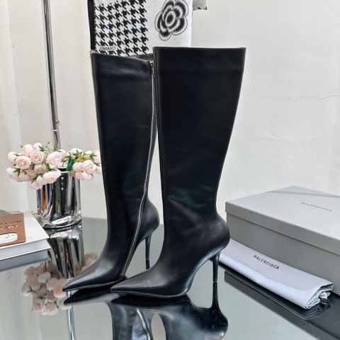 Boot BALENCIAGA* cao 10cm da bò lỳ mũi nhọn dáng đẹp sang VIP 1:1