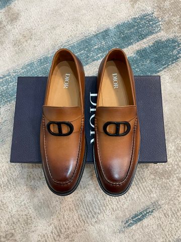 Giày nam Loafer DIOR* da bò lỳ đẹp VIP 1:1