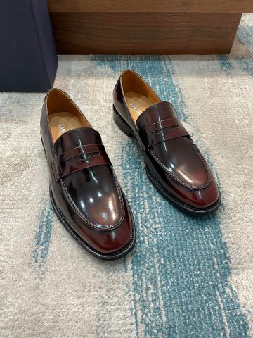 Giày nam Loafer DIOR* da bóng VIP 1:1