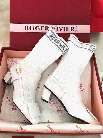 Boot Roger* Vivie*r Phối chun len kiểu đẹp trẻ trung VIP 1:1