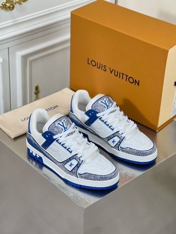 Giày thể thao nam nữ Louis* LV* trainer đính đá phối màu đẹp độc VIP 1:1