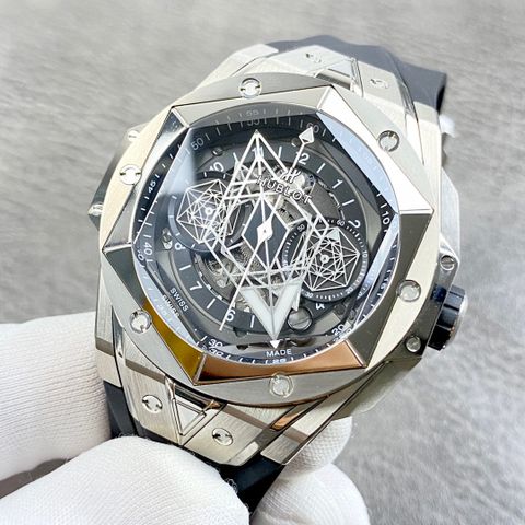 Đồng hồ nam Hublot* thể thao dây cao su bản nâng cấp mới VIP 1:1