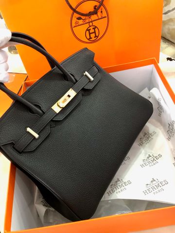 Túi xách nữ Hermes* birkin da bò togo nhập khẩu khoá vàng size 30cm VIP 1:1