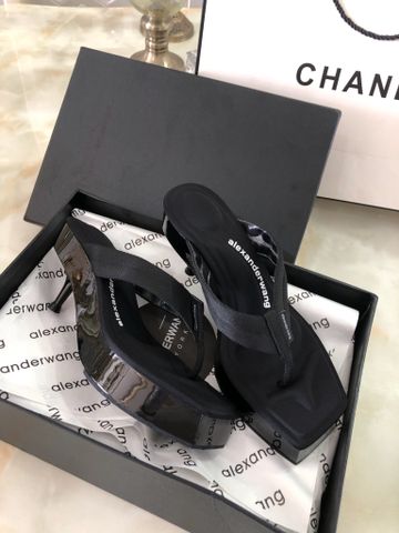 Dép cao gót Alexander* Wang* cao 6,5cm dáng sỏ ngón đẹp sang SIÊU CẤP