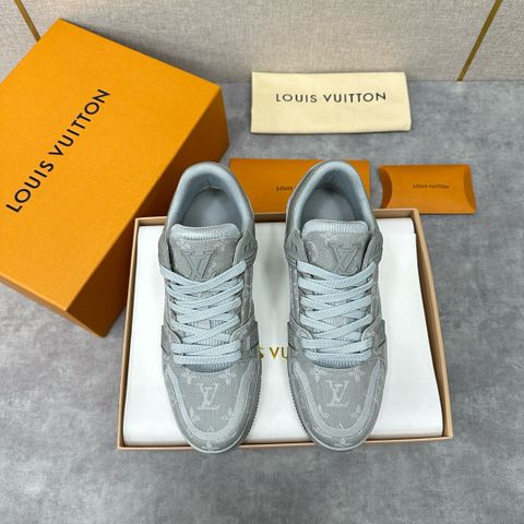 Giày thể thao nam Louis* LV* trainer canvas hoạ tiết Monogram đẹp VIP 1:1