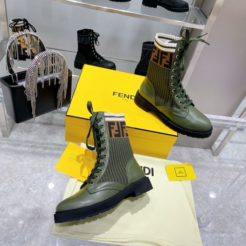 Boot FENDI* phối chun len dáng khoẻ nhiều màu đẹp VIP 1:1