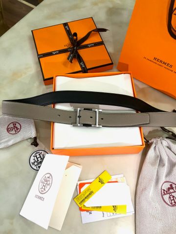 Belt nam nữ HERMES* bản nhỏ 3,2cm