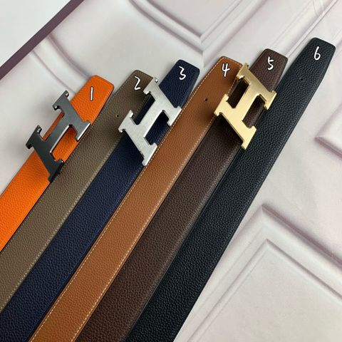 Belt nam HERMES* da bò Dây da sử dụng được cả hai mặt đẹp và tiện lợi