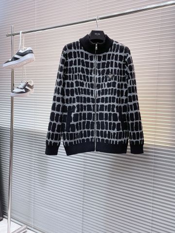 Áo cardigan len nam PRADA* hoạ tiết đẹp độc VIP 1:1