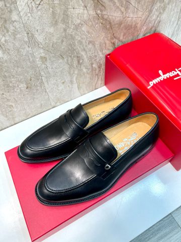 Giày nam Loafer SALVATORE* da bóng và da lỳ đẹp lịch lãm VIP 1:1