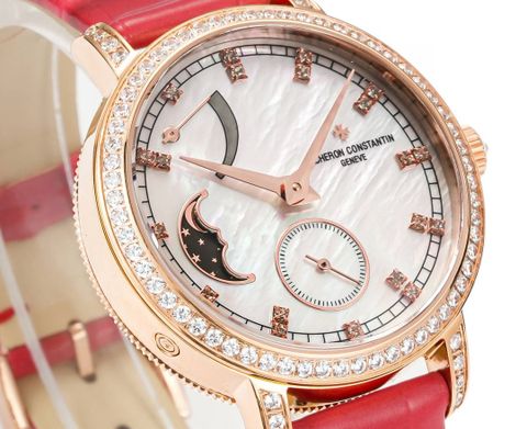 Đồng hồ nữ VACHERON* CONSSTANTIN* mặt viền kim VIP 1:1