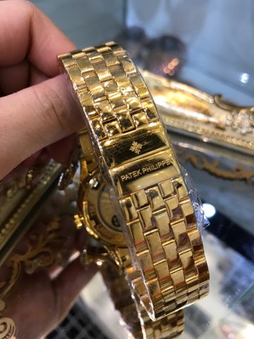 đồng hồ cơ patek philippe nạm đá hàng  siêu cấp