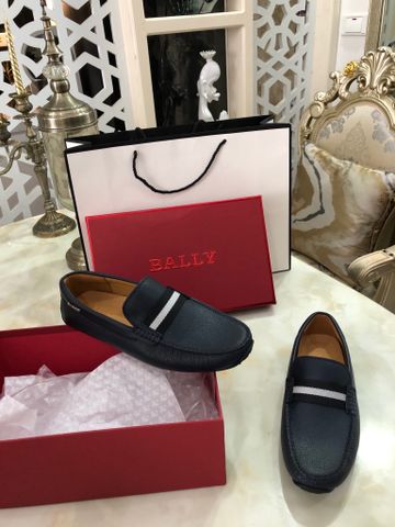 Giày lười Bally* da bò mềm đẹp cao cấp