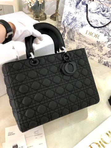 Túi xách nữ Dior* lady size lớn 32cm da lỳ mịn đẹp VIP 1:1