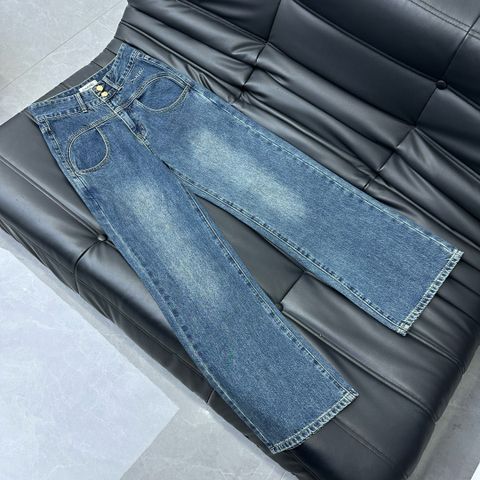 Quần jeans nữ chanel* ống đứng dáng đẹp VIP 1:1