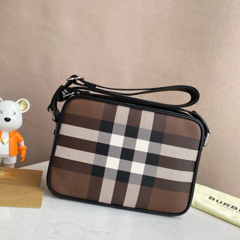 Túi nam BURBERRY* đeo chéo kẻ đẹp cao cấp