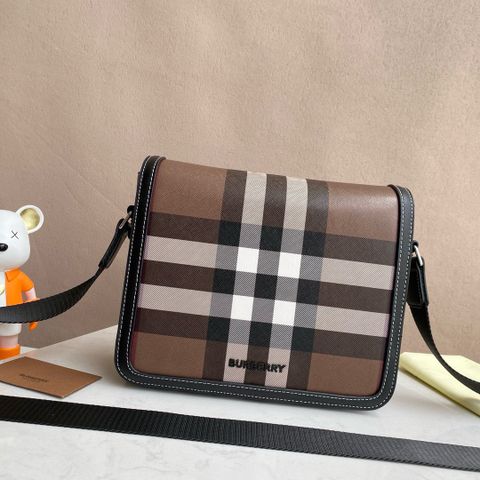 Túi nam BURBERRY* đeo chéo kẻ đẹp cao cấp